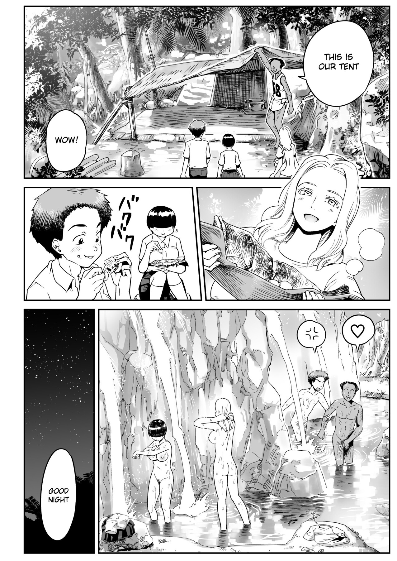 Hentai Manga Comic-Ono-san on an uninhabited island-Read-55
